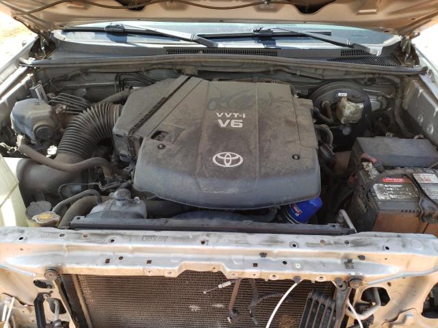 3TMJU4GN4DM152352 - 2013 TOYOTA TACOMA DOUBLE CAB PRERUNNER SILVER photo 11