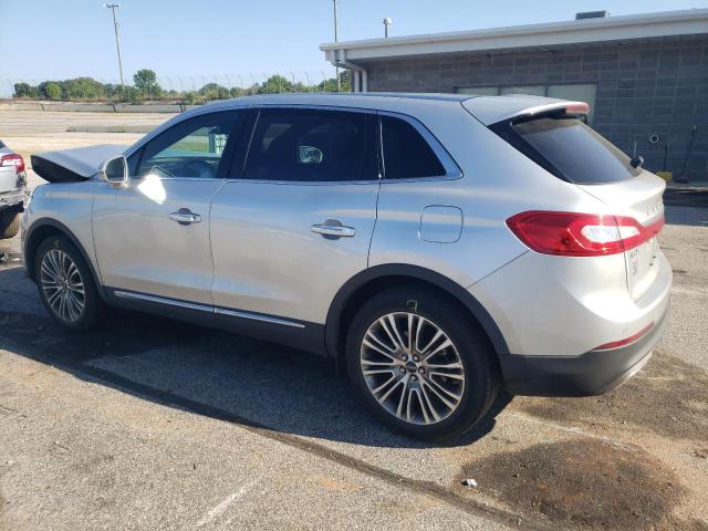 2LMPJ6LR7HBL33993 - 2017 LINCOLN MKX RESERVE SILVER photo 2