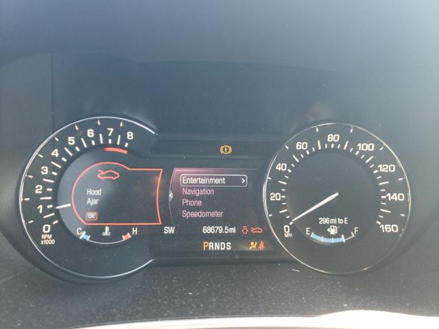 2LMPJ6LR7HBL33993 - 2017 LINCOLN MKX RESERVE Արծաթագույն լուսանկար 9