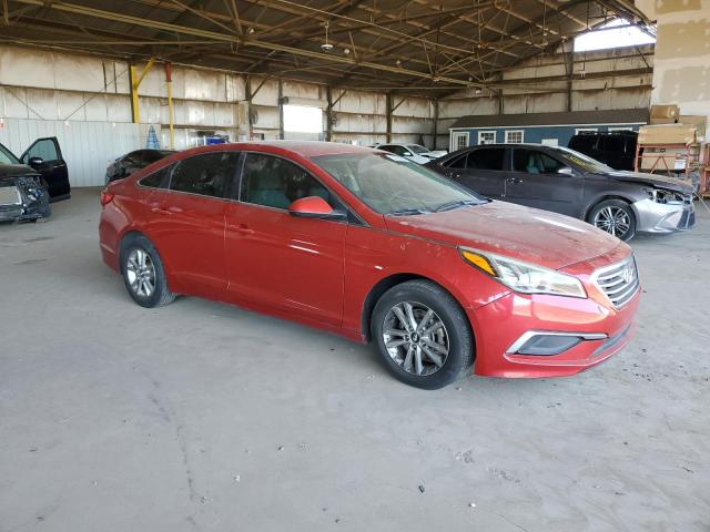 5NPE24AFXHH464857 - 2017 HYUNDAI SONATA SE RED photo 4