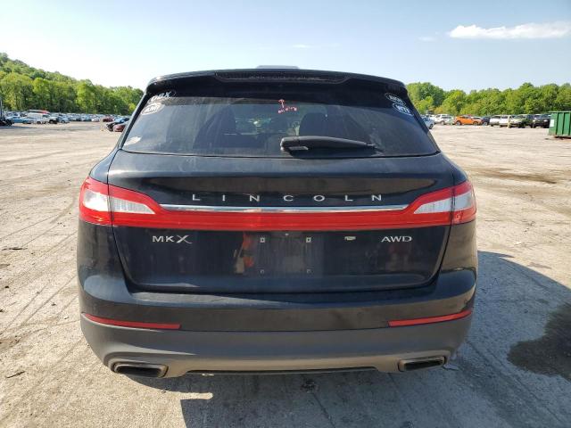 2LMTJ8LR0GBL69789 - 2016 LINCOLN MKX RESERVE BLACK photo 6