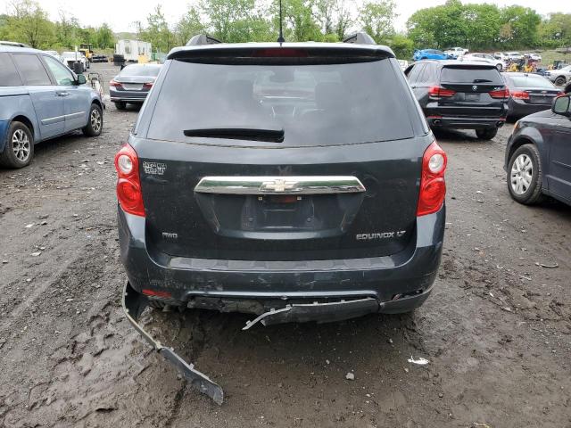 2GNFLFEKXE6349199 - 2014 CHEVROLET EQUINOX LT BLACK photo 6