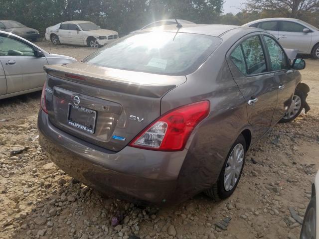 3N1CN7AP3DL846749 - 2013 NISSAN VERSA S  photo 4