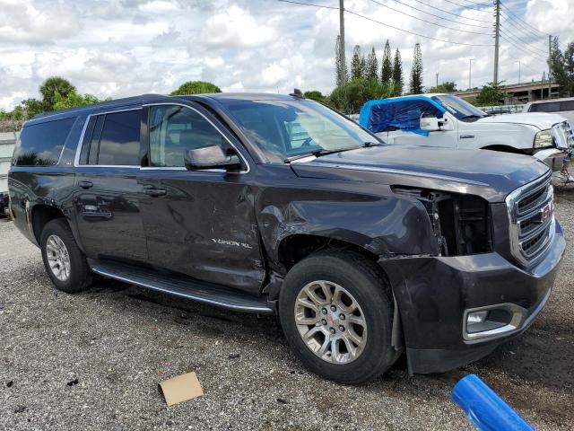 1GKS2GKC5HR177447 - 2017 GMC YUKON XL K1500 SLT GRAY photo 4