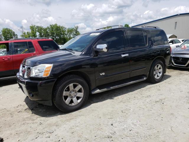 5N1AA08B25N737441 - 2005 NISSAN ARMADA SE BLACK photo 1