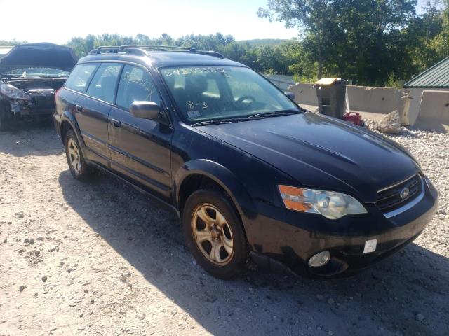 4S4BP61C677317696 - 2007 SUBARU OUTBACK OUTBACK 2.5I BLACK photo 1