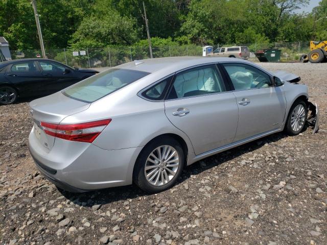 4T1BD1EB0EU025585 - 2014 TOYOTA AVALON HYBRID SILVER photo 3