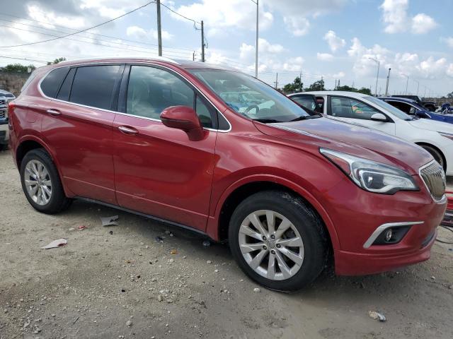 LRBFXBSAXHD223947 - 2017 BUICK ENVISION ESSENCE Բորդո լուսանկար 4
