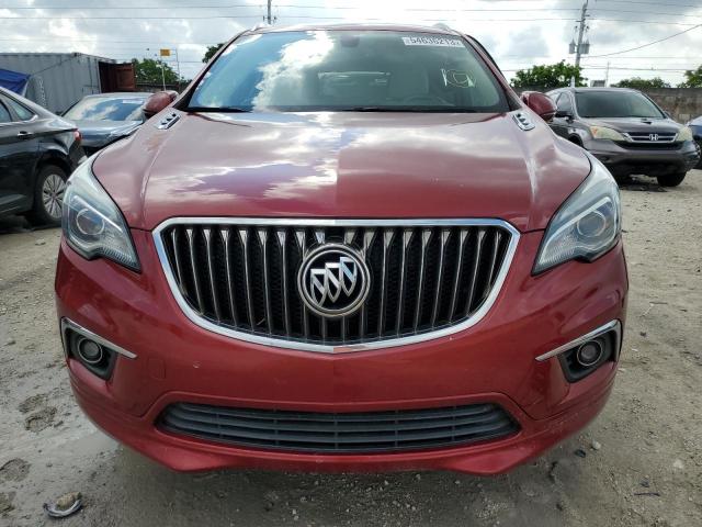 LRBFXBSAXHD223947 - 2017 BUICK ENVISION ESSENCE Բորդո լուսանկար 5