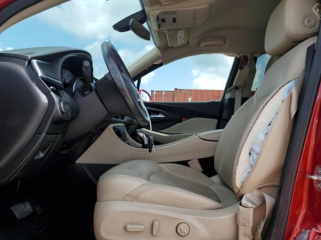 LRBFXBSAXHD223947 - 2017 BUICK ENVISION ESSENCE Բորդո լուսանկար 7