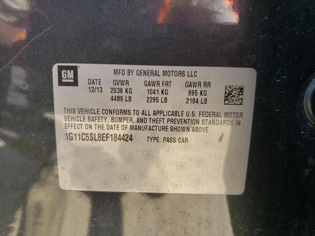 1G11C5SL8EF184424 - 2014 CHEVROLET MALIBU 1LT BLUE photo 13
