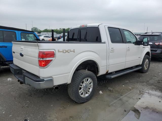 1FTFW1ET0BFD25376 - 2011 FORD F150 SUPERCREW WHITE photo 3