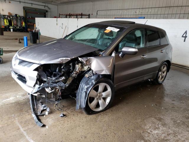 5J8TB18298A002744 - 2008 ACURA RDX GRAY photo 1