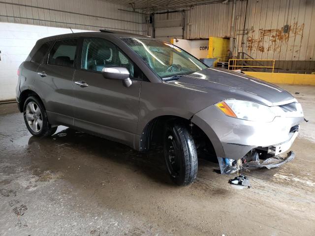 5J8TB18298A002744 - 2008 ACURA RDX GRAY photo 4