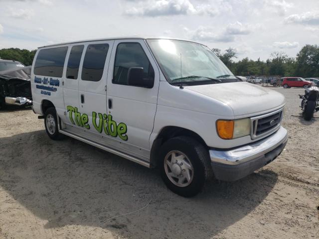 1FBNE31L74HB33030 - 2004 FORD ECONOLINE E350 SUPER DUTY WAGON WHITE photo 4