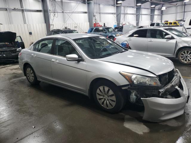 1HGCP2F39CA172145 - 2012 HONDA ACCORD LX SILVER photo 4