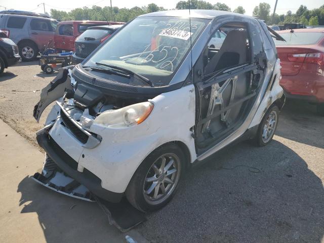 WMEEJ3BA2AK361652 - 2010 SMART FORTWO PURE WHITE photo 1