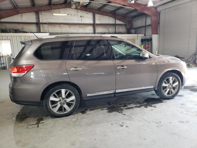 5N1AR2MM1DC657196 - 2013 NISSAN PATHFINDER S BROWN photo 3