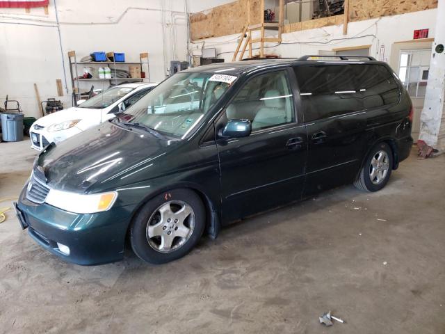 2HKRL18691H585954 - 2001 HONDA ODYSSEY EX GREEN photo 1