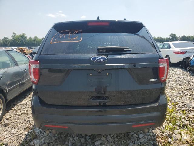 1FM5K8AR9HGB15688 - 2017 FORD EXPLORER POLICE INTERCEPTOR BLACK photo 6