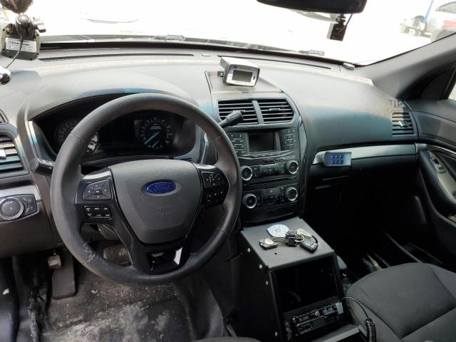 1FM5K8AR9HGB15688 - 2017 FORD EXPLORER POLICE INTERCEPTOR BLACK photo 8