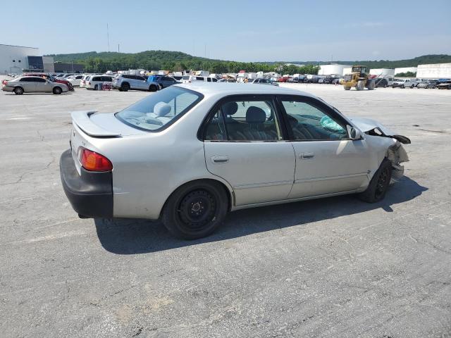 1NXBR12E0YZ364433 - 2000 TOYOTA COROLLA VE SILVER photo 3