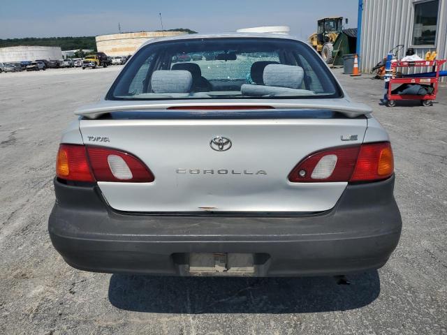 1NXBR12E0YZ364433 - 2000 TOYOTA COROLLA VE SILVER photo 6