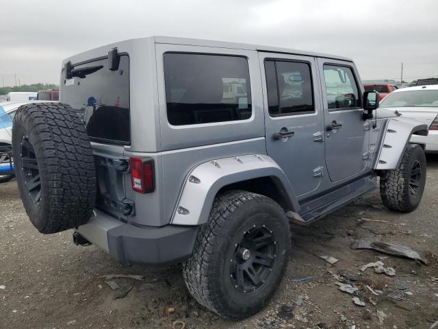 1C4HJWEG8EL104640 - 2014 JEEP WRANGLER U SAHARA GRAY photo 3