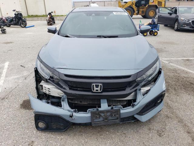 SHHFK7H93JU416528 - 2018 HONDA CIVIC SPORT TOURING BLUE photo 5