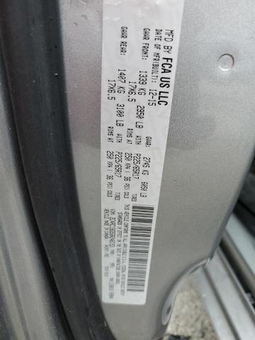 2C4RC1BG5GR246153 - 2016 CHRYSLER TOWN & COU TOURING Gümüş foto 13