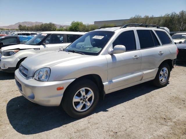 KM8SC13D05U914345 - 2005 HYUNDAI SANTA FE GLS SILVER photo 1