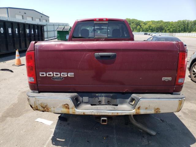 1D7HA16N83J673633 - 2003 DODGE RAM 1500 ST BURGUNDY photo 6