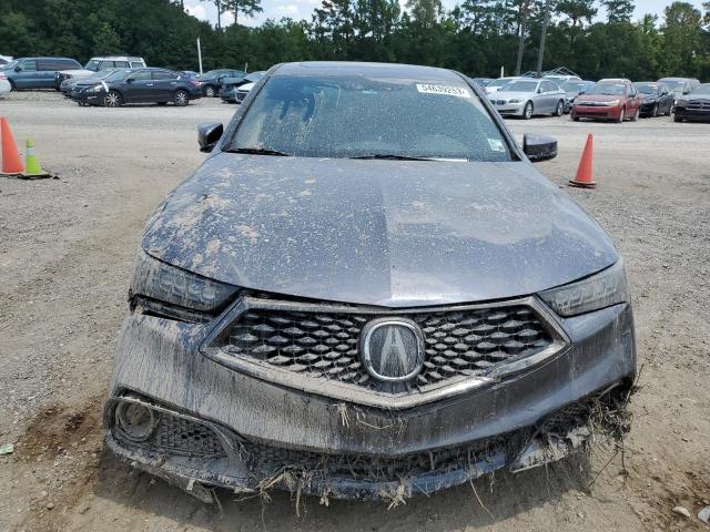 19UUB2F68JA004362 - 2018 ACURA TLX TECH+A GRAY photo 5