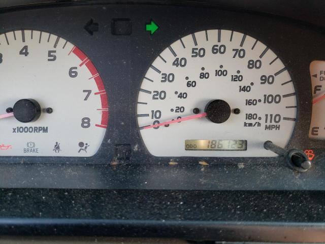 5TESN92N22Z098586 - 2002 TOYOTA TACOMA XTRACAB PRERUNNER შავი ფოტო 9