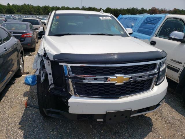 1GNSKFEC0KR377877 - 2019 CHEVROLET TAHOE SPECIAL WHITE photo 5