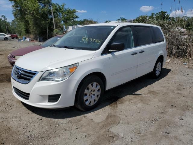 2V4RW4D1XAR231324 - 2010 VOLKSWAGEN ROUTAN S WHITE photo 1