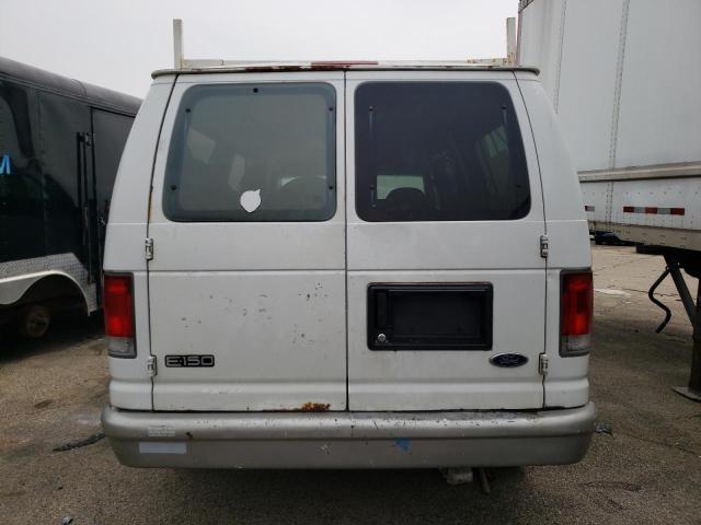 1FMRE1129XHA13156 - 1999 FORD ECONOLINE E150 WAGON WHITE photo 6