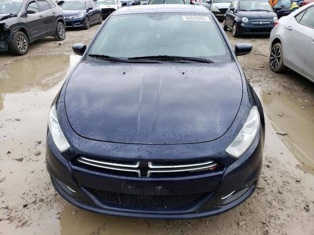 1C3CDFCH7DD305889 - 2013 DODGE DART LIMITED BLUE photo 5