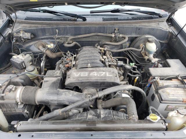 5TBBT441X5S464968 - 2005 TOYOTA TUNDRA ACCESS CAB SR5 GRAY photo 11