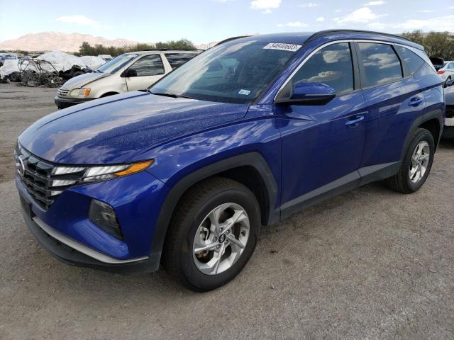 5NMJBCAE4NH035139 - 2022 HYUNDAI TUCSON SEL BLUE photo 1