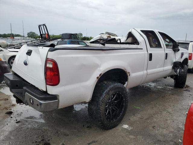 1FTWW31R08EE37910 - 2008 FORD F350 SRW SUPER DUTY WHITE photo 3