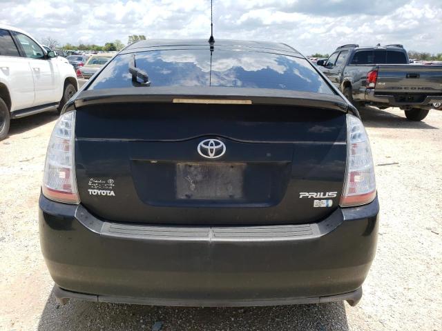 JTDKB20UX77620437 - 2007 TOYOTA PRIUS BLACK photo 6