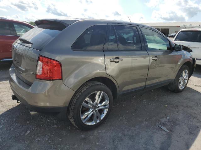 2FMDK3JC4DBC69494 - 2013 FORD EDGE SEL BROWN photo 3