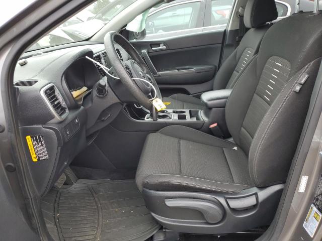 KNDPM3AC0J7341016 - 2018 KIA SPORTAGE LX GRAY photo 7