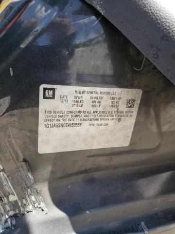 1G1JA5SH6E4150558 - 2014 CHEVROLET SONIC LS 黑色 照片 12