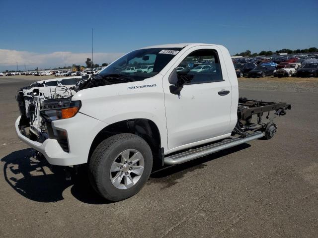 3GCNAAED4PG288602 - 2023 CHEVROLET SILVERADO C1500 WHITE photo 1