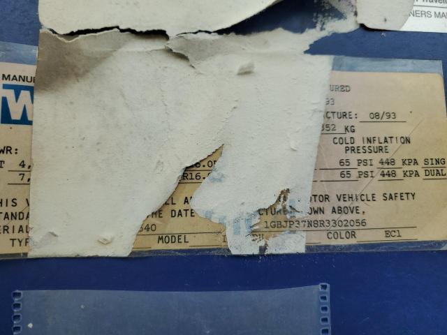 1GBJP37N8R3302056 - 1994 PASSPORT TRAVELTRLR WHITE photo 10