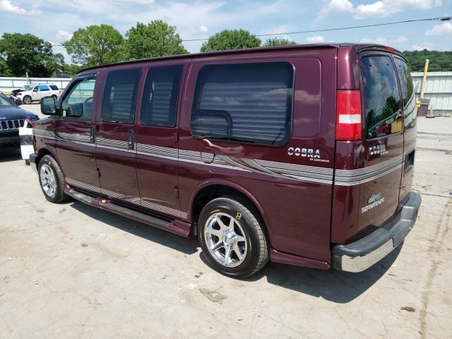 1GDFG15T451240924 - 2005 GMC SAVANA RV G1500 BURGUNDY photo 2