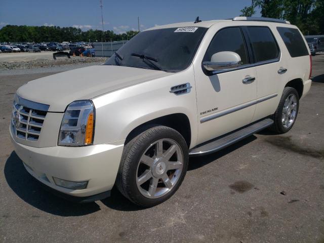 1GYS4BEF5CR124944 - 2012 CADILLAC ESCALADE LUXURY WHITE photo 1