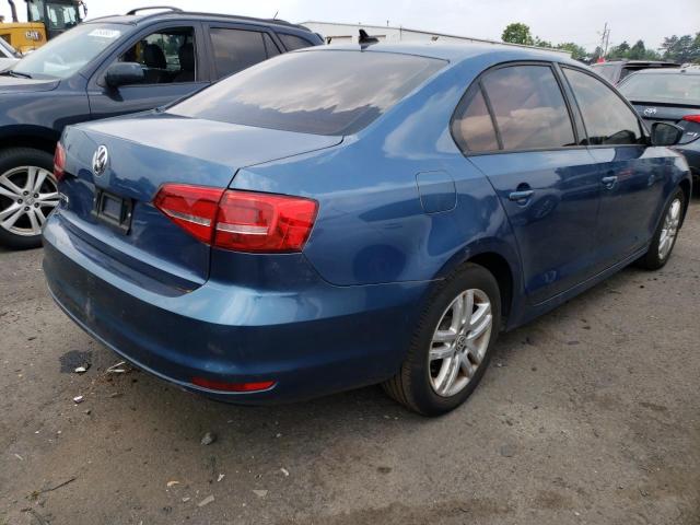 3VW2K7AJ8FM251497 - 2015 VOLKSWAGEN JETTA BASE Mavi foto 3